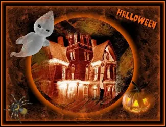 Maison hantee halloween
